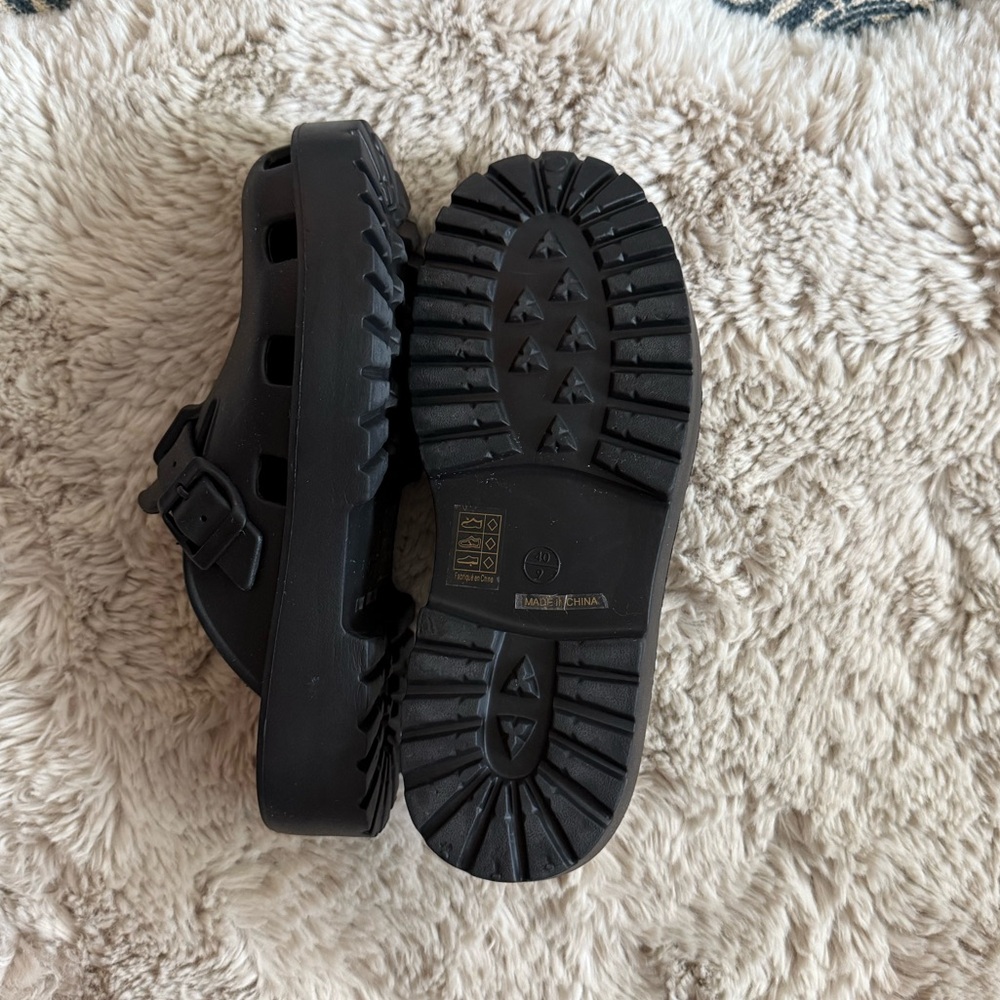 Free People Karlie Buckle Clog, Sz 9 - Picture 15 of 16